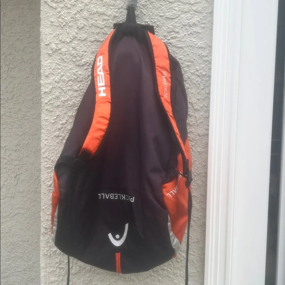 HEAD Tour Pickleball Large Duffle Bag Orange/Black/White